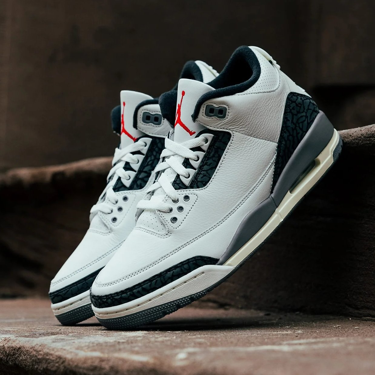 On Sale Air Jordan 3 Retro Cement Grey Sneaker Shouts